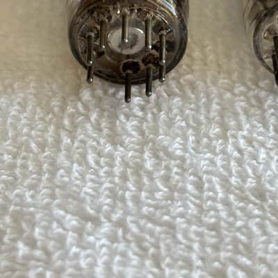 Set of (2) Manley Labs EL84 Vacuum Tubes Circa-1960s-Glass image 3