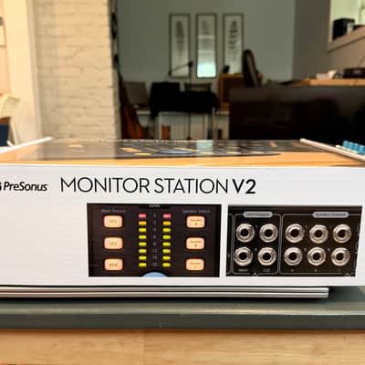 PreSonus Monitor Station V2 Desktop Monitor Controller 2014 - Present - Black image 8