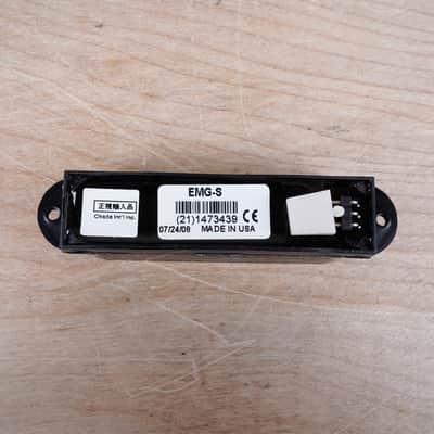 EMG-S Pickup 2008 Black Active Ceramic Single Coil image 7