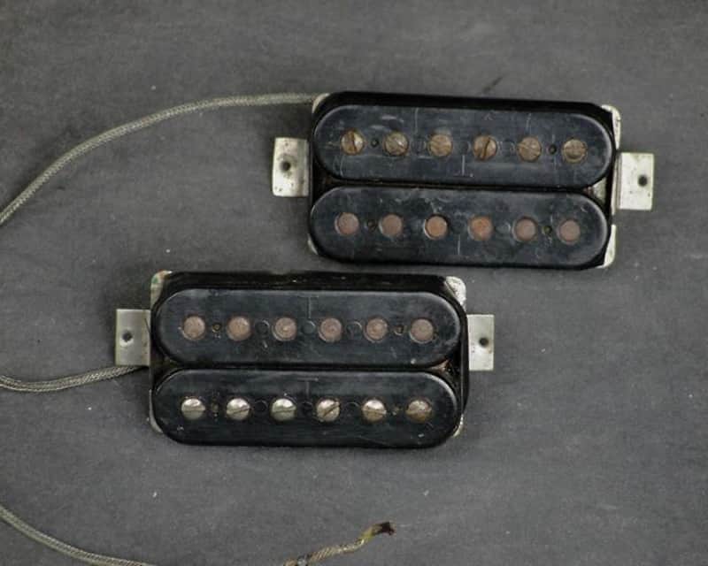 1978 Gibson T-Top Humbucker Pickup Set, Awesome Tone! Neck & Bridge image 1