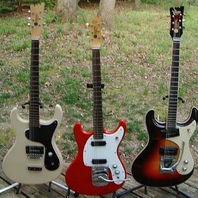 Mosrite 1990 "Ramones" model USA Semie RARE Blonde image 2