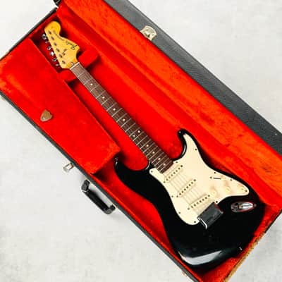 Fender Stratocaster Hardtail 1973 - Black image 25
