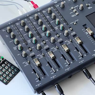 Serviced TASCAM Portastudio 414 4-Track Cassette Recorder 1990s - With New Power Supply and vintage tape image 3