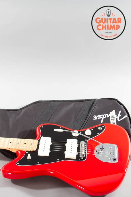 2021 Fender Japan MIJ Hybrid II Jazzmaster Modena Red Maple Fingerboard w/ Gig Bag image 1