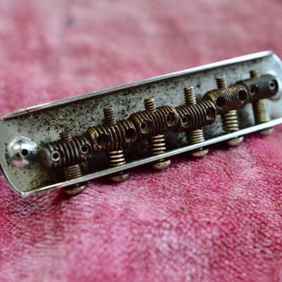 Vintage 1959 Fender Jazzmaster Jaguar Bridge Pre-CBS 1958 1960 image 1