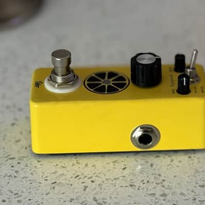 ISET Lemonade Compressor Pedal – Yellow "Full Pint / Half Pint" Edition – Tested & Working image 4