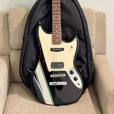 Vintage Indy Custom Shop Elite IC-S100 Black MUSTANG with Competition Stripe! image 7