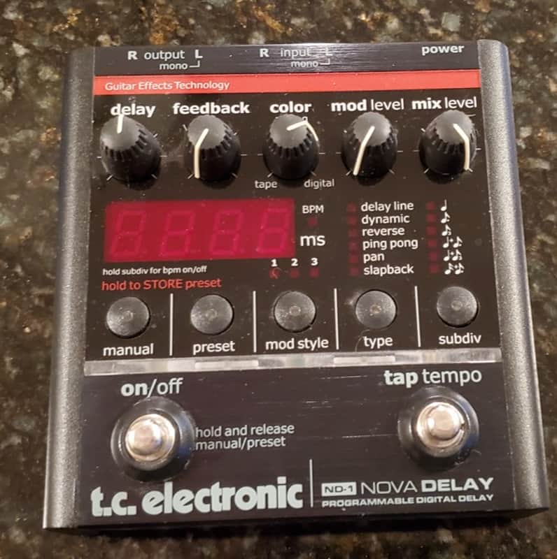 TC Electronic ND-1 Nova Delay