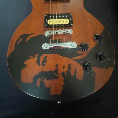 Epiphone Les Paul Bob Marley One Love signature 2004 - Flat brown stained image 9