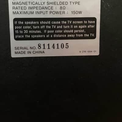 Sony SS-MF315 2000s Black image 6
