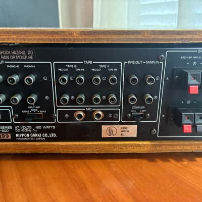 Yamaha CA-600 New transistors, New capacitors; just needs a New home. See Video! image 11