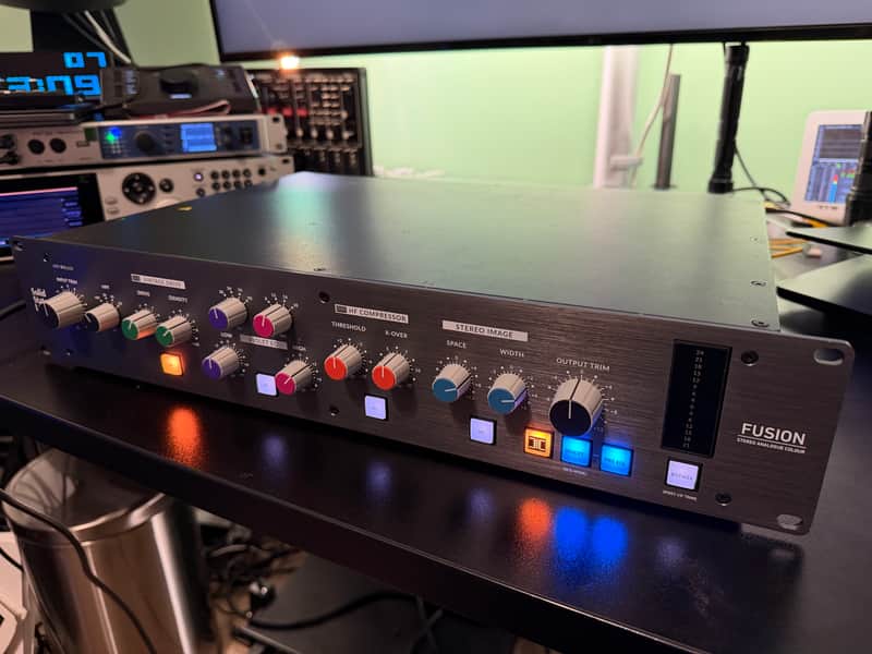 Solid State Logic Fusion Rackmount Audio Processor 2018 - Present - Black image 1