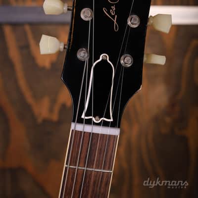 Gibson Custom 1957 Les Paul Standard All Ebony Murphy Lab Light Aged image 9