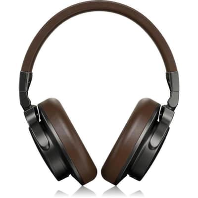 Behringer BH 470 Closed-Back Over-Ear Studio Monitoring Headphones, Bundle with Desktop Headphone Stand image 3