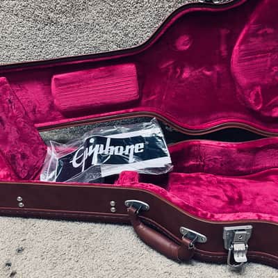 Epiphone Inspired by Gibson Custom Les Paul Standard Washed Bourbon Burst 2021 w/ OHSC image 8