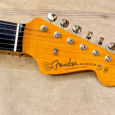 Fender MIJ Classic 60's Jazzmaster 2016 - Vintage White image 13
