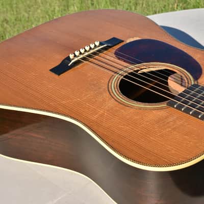 Pre-war Guitars Co. HD 28 Brazilian Rosewood 2016 Natural Level 2 distressed Left handed LH Lefty image 14