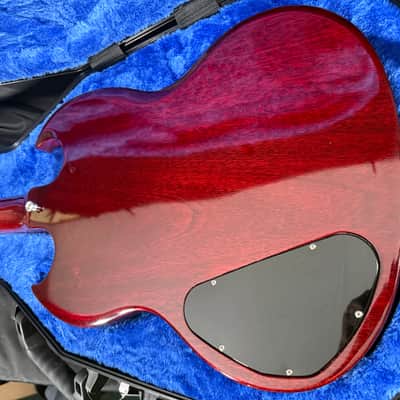 Vintage 1968 Gibson SG Standard "Large Guard" with Maestro Vibrola - Cherry w/OHSC image 12