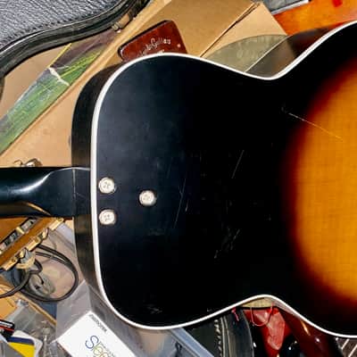Kay Grand Concert Acoustic Guitar w/ Case 1960's image 4