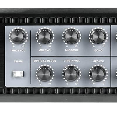 Rockville RCS2-320-6 320 Watt 6 Zone Stereo 70v Commercial Amplifier/Bluetooth image 6