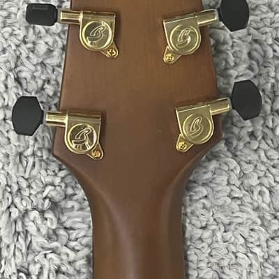 Breedlove Artista Pro Concert CE Acoustic Electric Guitar, Burnt Amber - B-Stock image 10