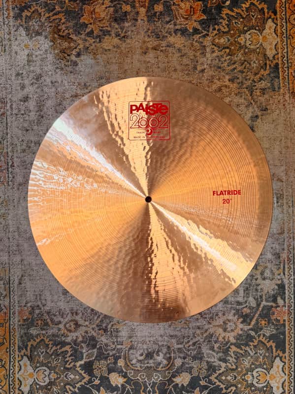 Paiste 2002 FLAT RIDE 20” SUPER CLEAN! GLASSY Chime-Like Controlled Definition! 2136 g image 1