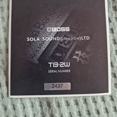 Boss TB-2W Tone Bender Waza Craft 2021 - Present - Silver image 4