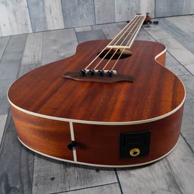 Lanikai MA-EBU Mahogany 'Electric Bass' Ukulele, Incl Gig Bag image 9