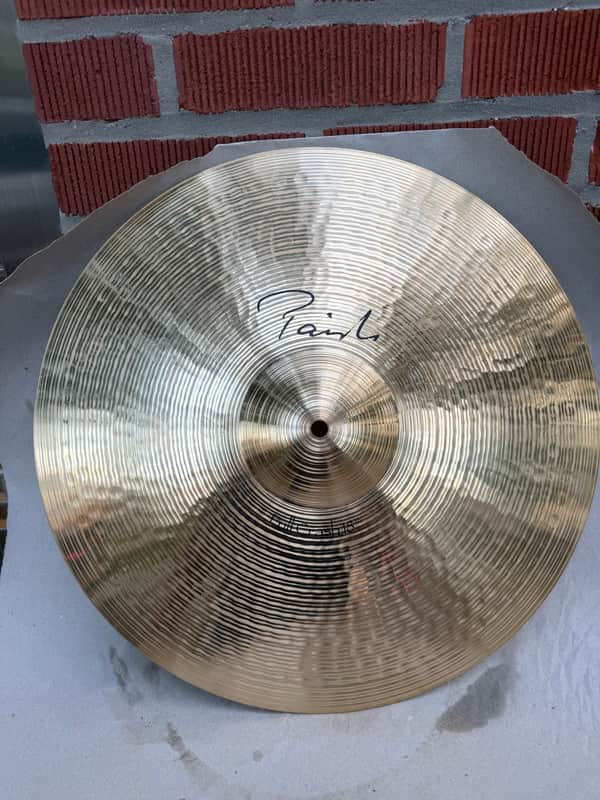Paiste 18" Signature Full Crash Cymbal 1989 - Present - Traditional image 1