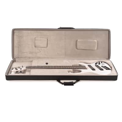 Ibanez BTB865MSTWF BTB Bass Workshop 5-String Electric Bass Multi scale Transparent White Flat image 8