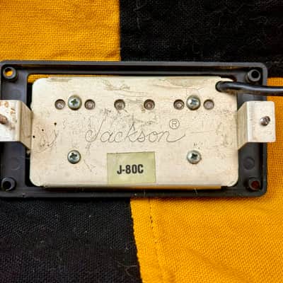 Used-Vintage Jackson J-80C Humbucker Pickup 1980's - Black Uncovered image 5