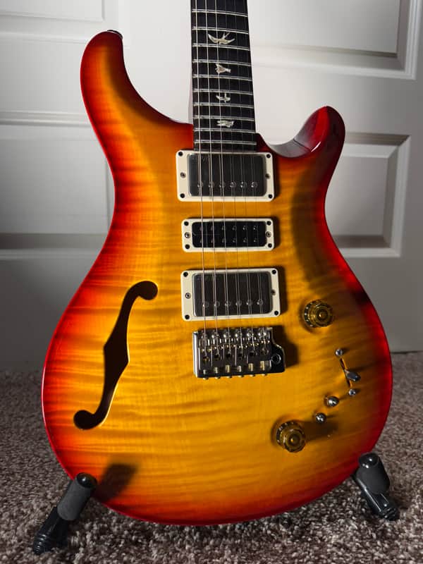 PRS 2023 Special 22 Semi-Hollow with One Piece Top - Cherry