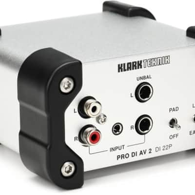 Klark Teknik DI AV 22P 2-channel Passive Direct Box with Midas Transformer image 2