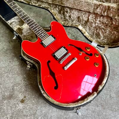 Burny RSA-80 Cherry original vintage MIJ Japan es335-tdc | Reverb