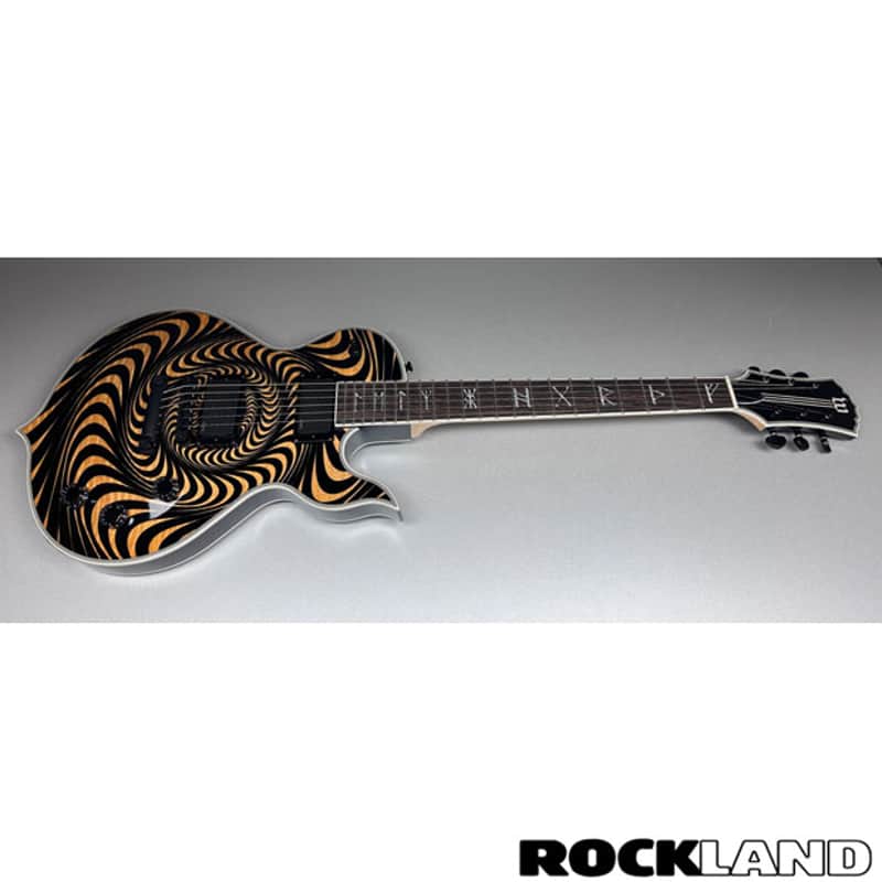Schecter Wylde Audio Zakk Wylde Signature Odin Grail Rawtop Psychic Bullseye image 1