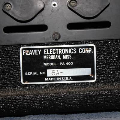 Peavey PA 400  /   Powered Head image 4