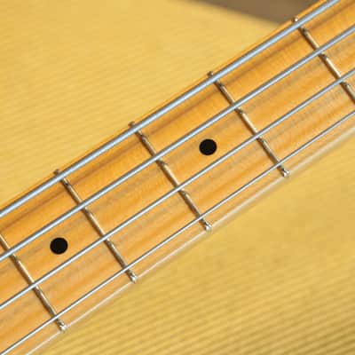 2021 Fender Custom Shop Vintage '51 Precision Bass Relic Nocaster Blonde Limited + COA OHSC image 9