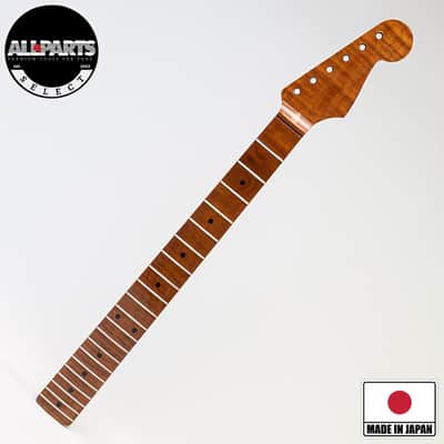 Allparts Select "Licensed by Fender®" AAA+ Roasted Flame Maple Vintage Spec Replacement Neck for Stratocaster® - Nitro Finish - Soft V Shape image 1
