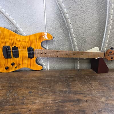 Music Man Sabre amber burst image 1