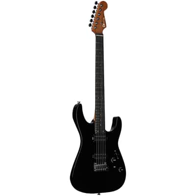 Charvel Pro-Mod DK24 HH 2PT EBN Electric Guitar, Gloss Black, Open Box (Very Good) image 2