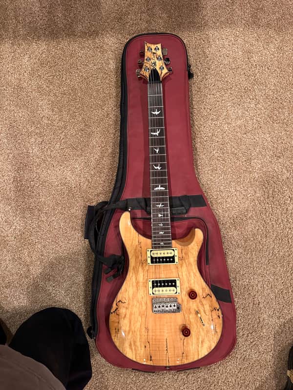 PRS SE Custom 24 Spalted Maple | Reverb