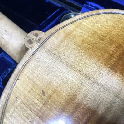 Vintage Paul F Kissner 1923 Rebuilt "Fancy" Violin (4/4) Full Size w/ Case image 4