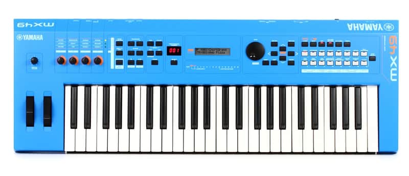 Yamaha MX49 Synthesizer and Controller - Blue image 1
