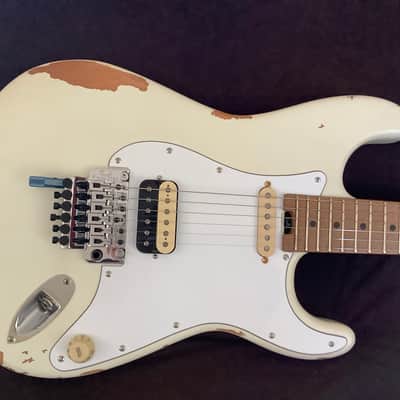 EVH Frankenstein Series Relic White With Upgrades image 6