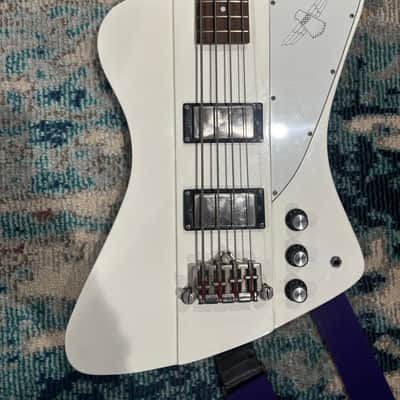 Epiphone, Custom Shop Thunderbird 2000's - Alpine White image 2