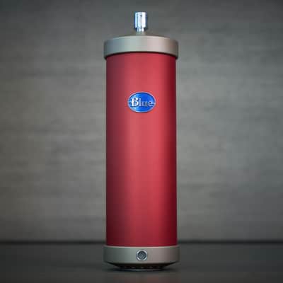 Extremely Rare Vintage Blue Bottle Tube Condenser Microphone Set image 5