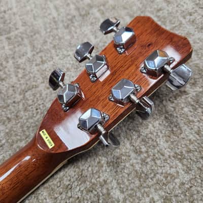 1980s Hohner Leyanda Line HMW-600N Dreadnought w/ Original Soft Shell Case image 10
