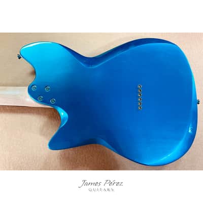 NEW! Sale Priced X-1 Handmade in the U.S.A. by Me @ James Perez Guitars - 2026 - Blue image 16