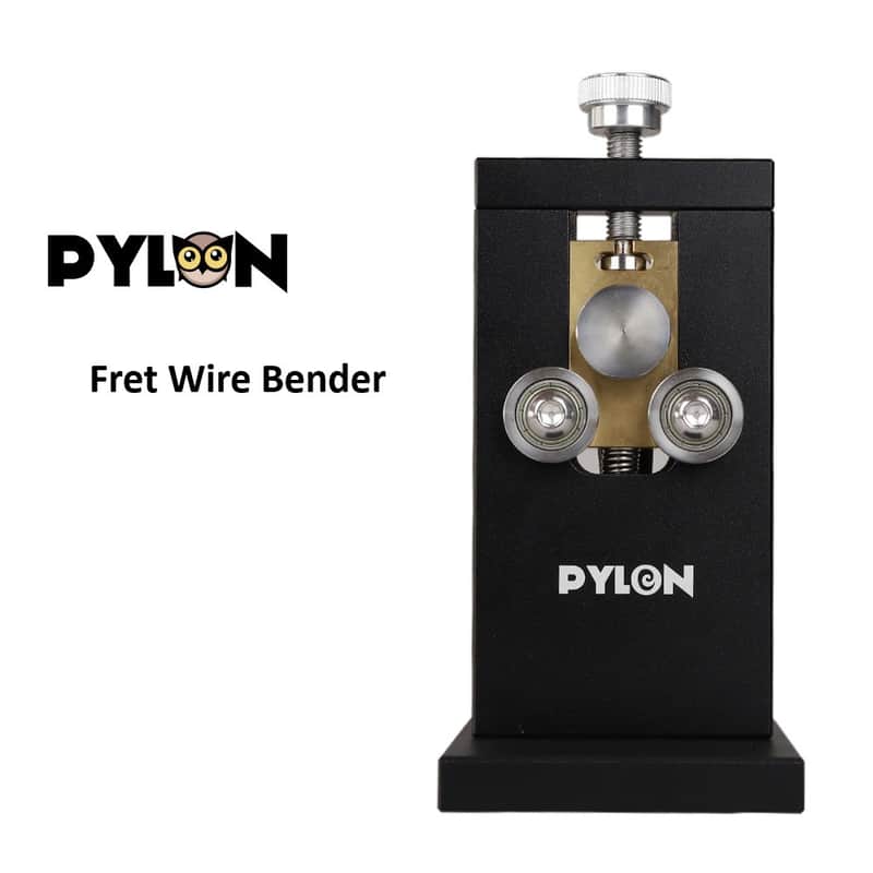 PYLON 3434 Fret Wire Bender – Black Aluminum Guitar Fret Tool image 1