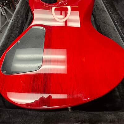 MJ (Mark Johnson) Mirage 1995 – Cherry Red – New Old Stock / Unplayed – USA Boutique – OHSC image 19